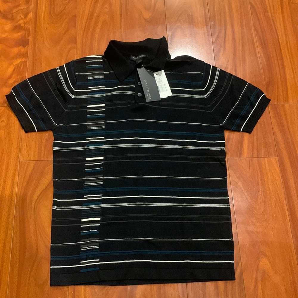 Kenneth Cole Mens Polo Shirt size Small